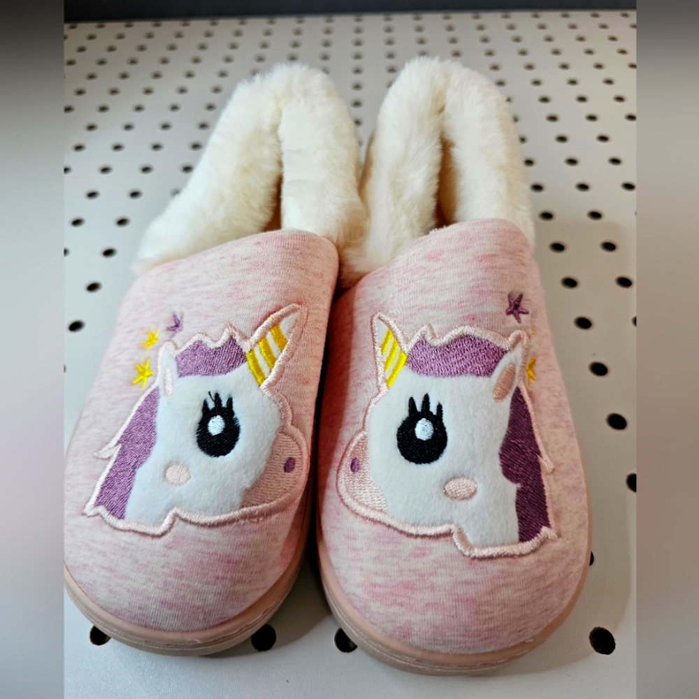 Ice Unicorn Toddler Slippers 30/31